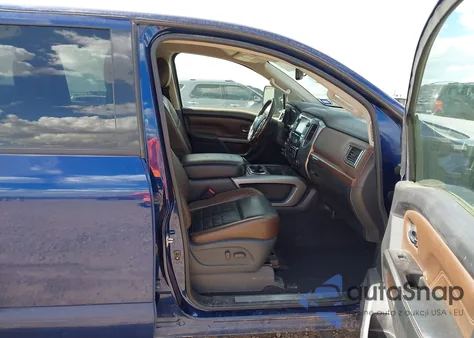 2017 Nissan Titan Xd Platinum Reserve Diesel from USA, damaged, VIN 1N6BA1F45HN572943